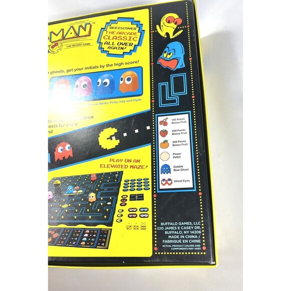 Pac-Man The Board Game Authentic Arcade Sounds Waka Waka Buffalo Games Complete - Picture 6 of 15